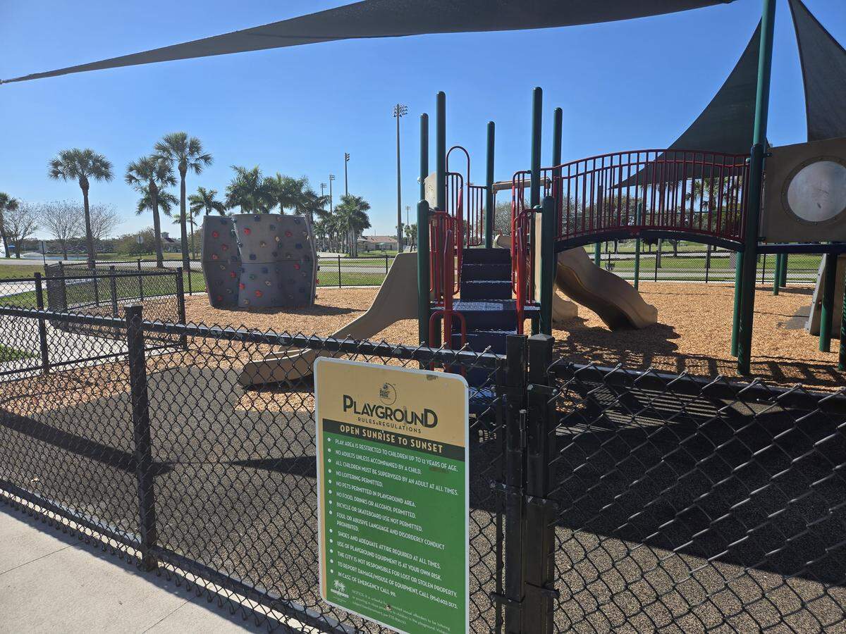 The second playground at Miramar Regional Park is now open.