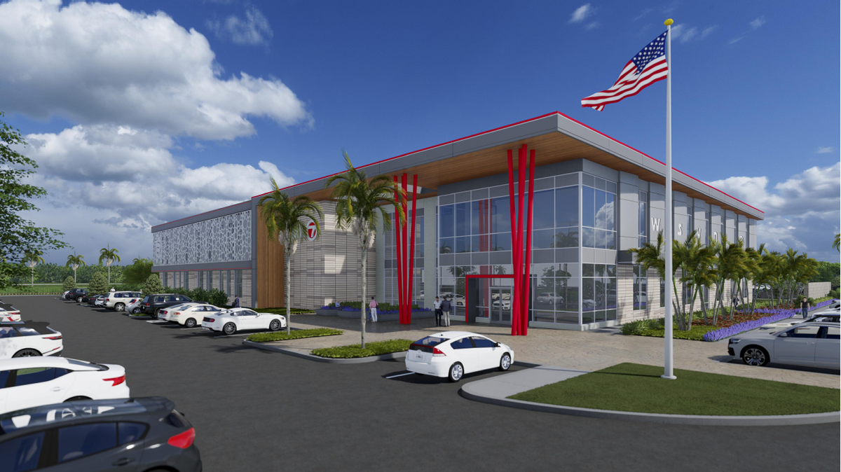 The new WSVN building will be the home of their local news team, 7 News.