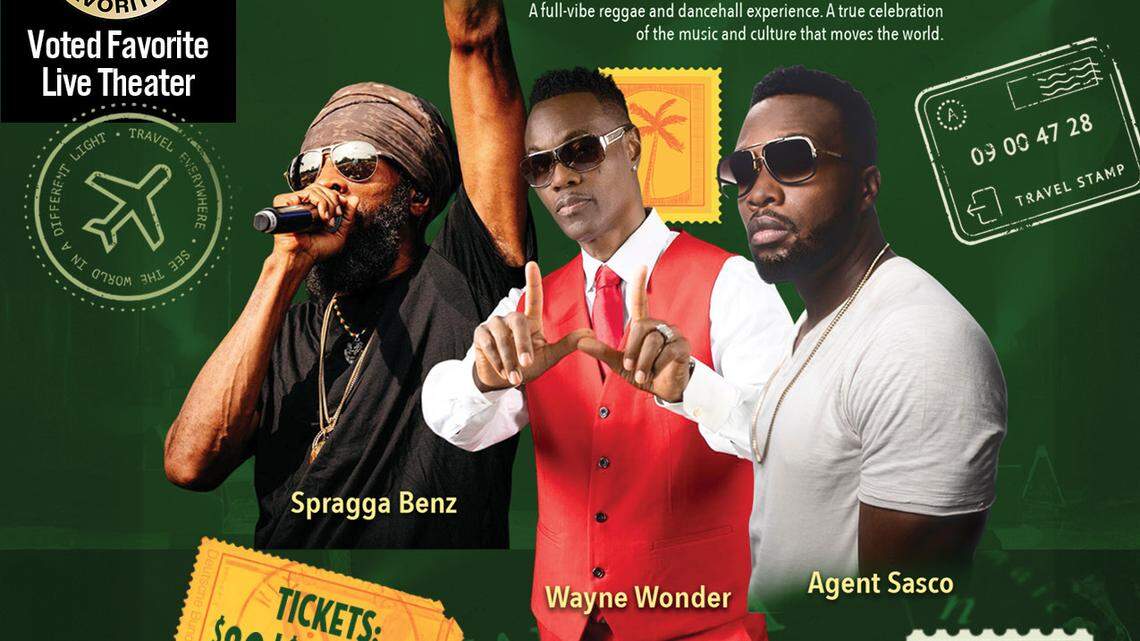 Journey to Kingston will feature a lineup of reggae artists including Spragga Benz, Wayne Wonder and Agent Sasco.