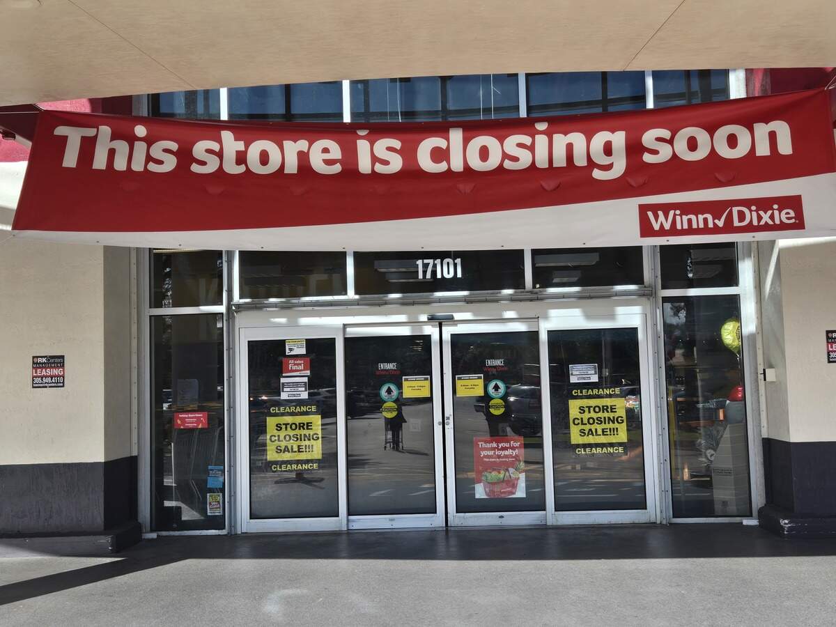 The Miramar Winn-Dixie will close on Sunday, Jan. 4.