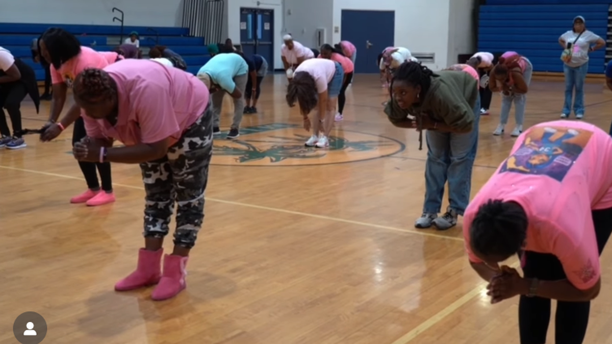 Dancers have gathered at Vernon E. Hargray Youth Enrichment Center since September for line-dancing fun.