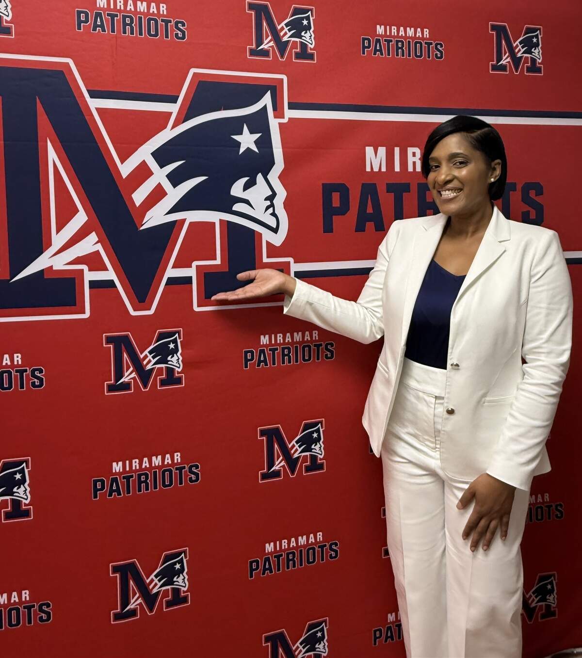 Shenee Rowe was approved by the school board as principal of Miramar High School.