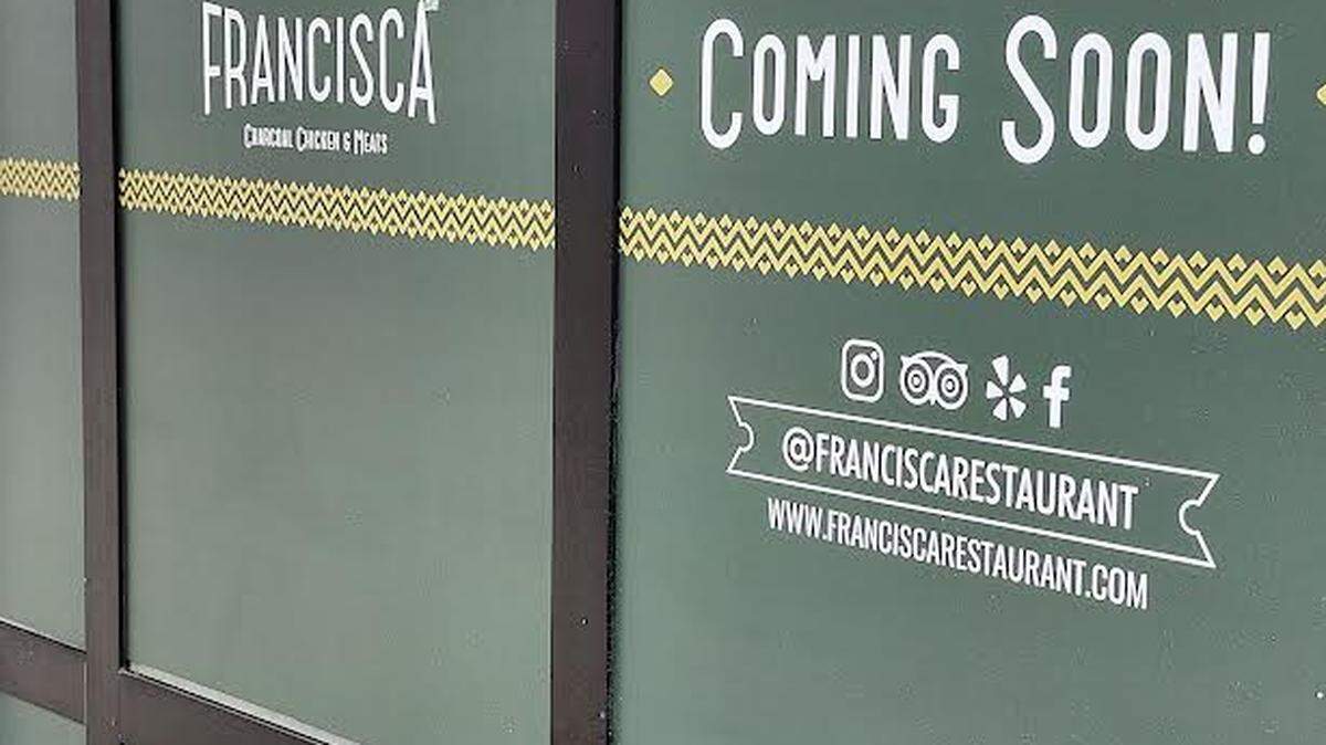 Francisca Charcoal Chicken & Meats is preparing to open a new location in Miramar as part of its continued expansion across Florida.