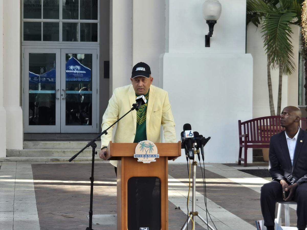 Consul General of Jamaica Oliver Mair said Food for the Poor was an instrumental organization getting aid to Jamaicans in the wake of Hurricane Melissa.