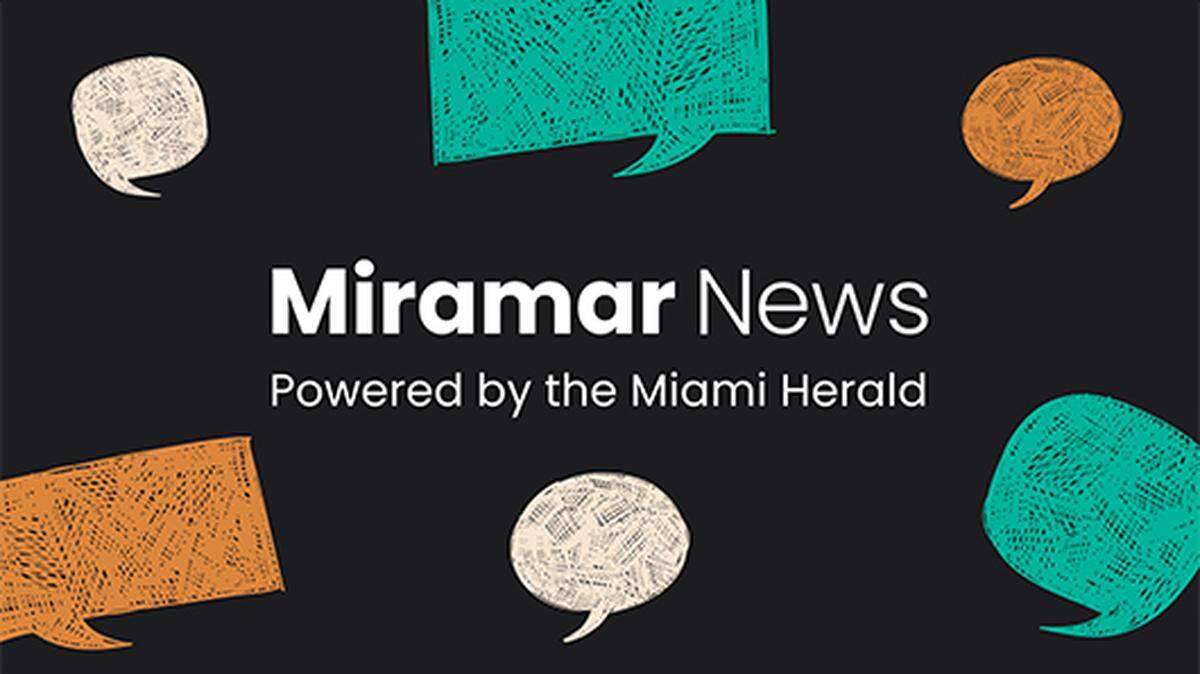 Graphic that says, “Miramar News: Powered by the Miami Herald”