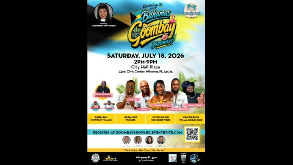 Bahamas Goombay Broward registration sells out. Here’s how you can still attend
