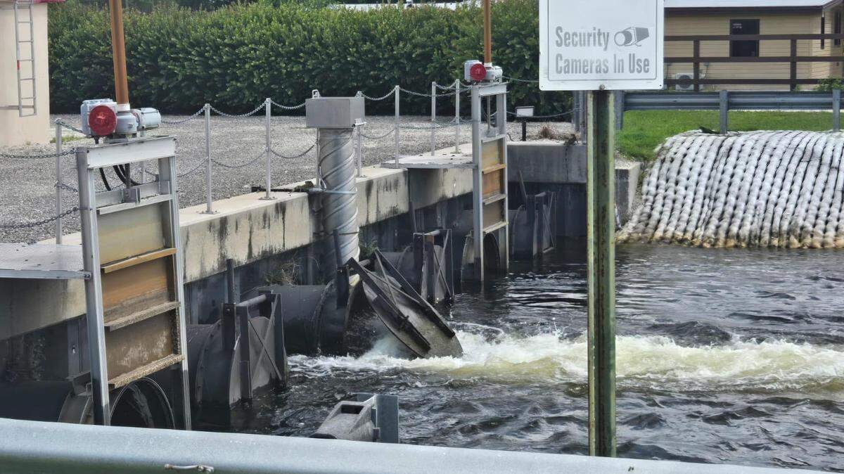 Pump stations like this one on Bass Creek Road in Miramar help the city control flooding.