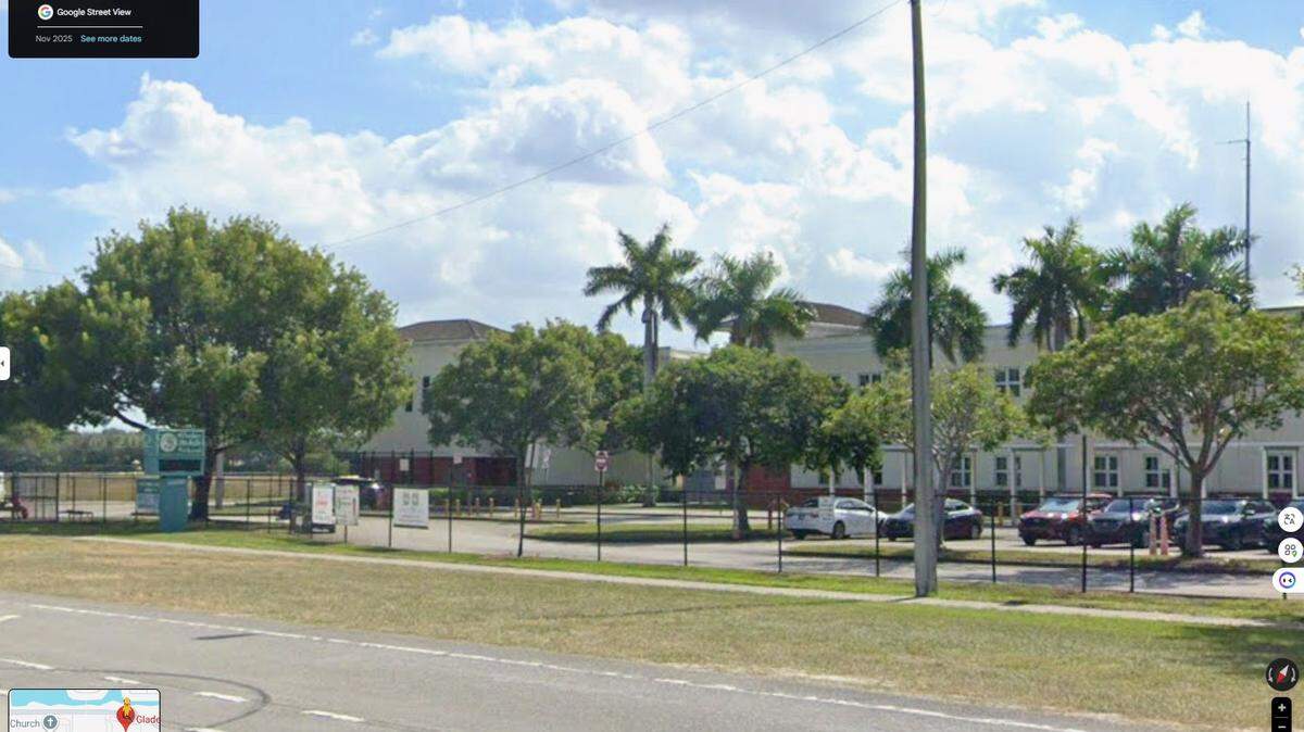 Glades Middle School in Miramar was not on the Broward County superintendent’s recommendation list for closures during the 2026-27 academic year.