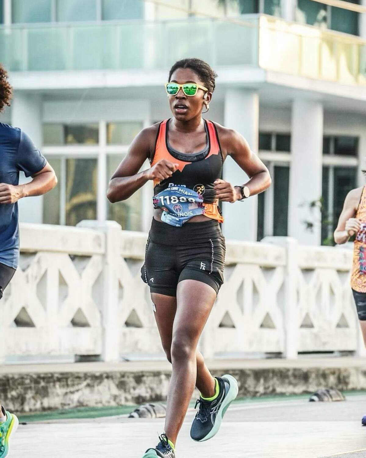 Onyxia Delinois was an avid runner and jogger before she was struck by a hit-and-run driver in Miramar and left with severe head injuries.