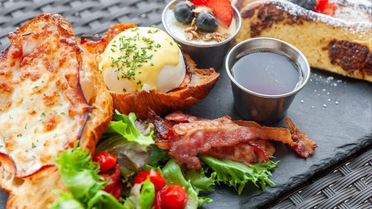 A signature breakfast dish from the Vanilla Espresso French Café’s menu.