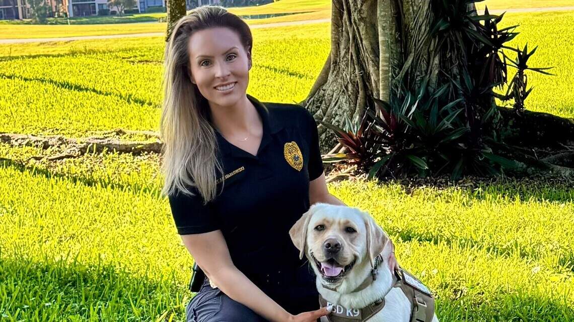 Miramar’s newest K-9 has a nose for hidden electronics — a first for Broward