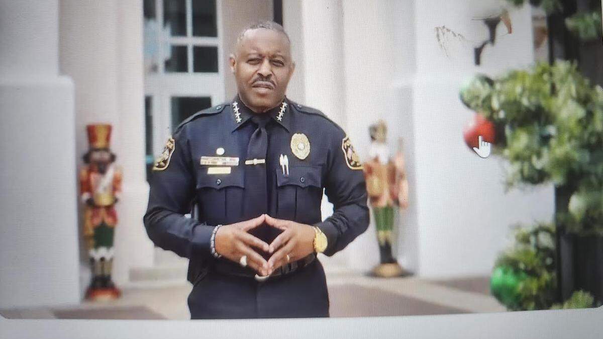 Miramar Police Chief Delrish Moss offers holiday safety tips. 