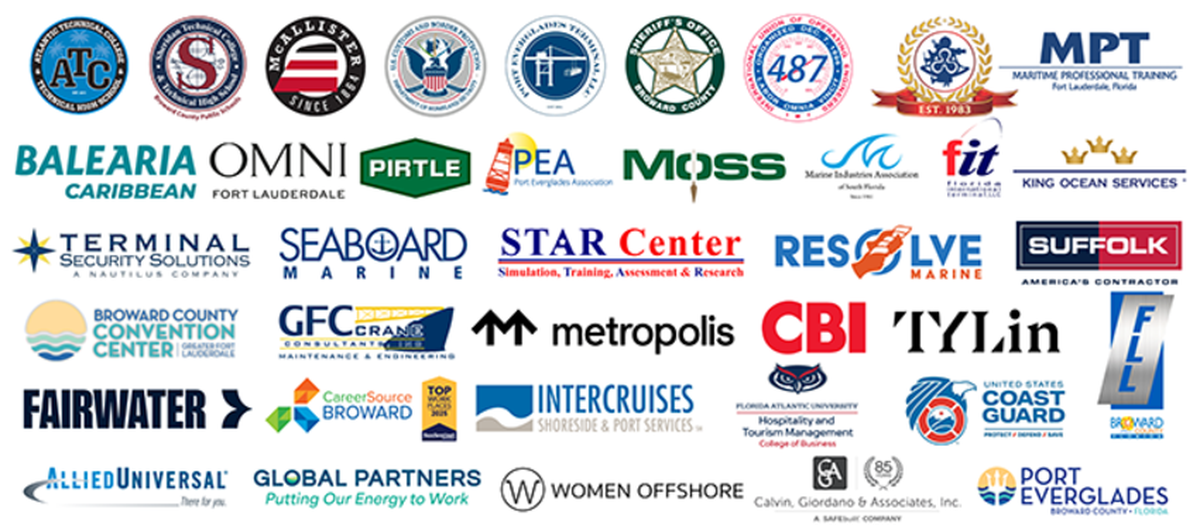 Here are some of the nearly 40 companies scheduled to take part in the Port Everglades Career Fair & Expo on Wednesday, May 27.