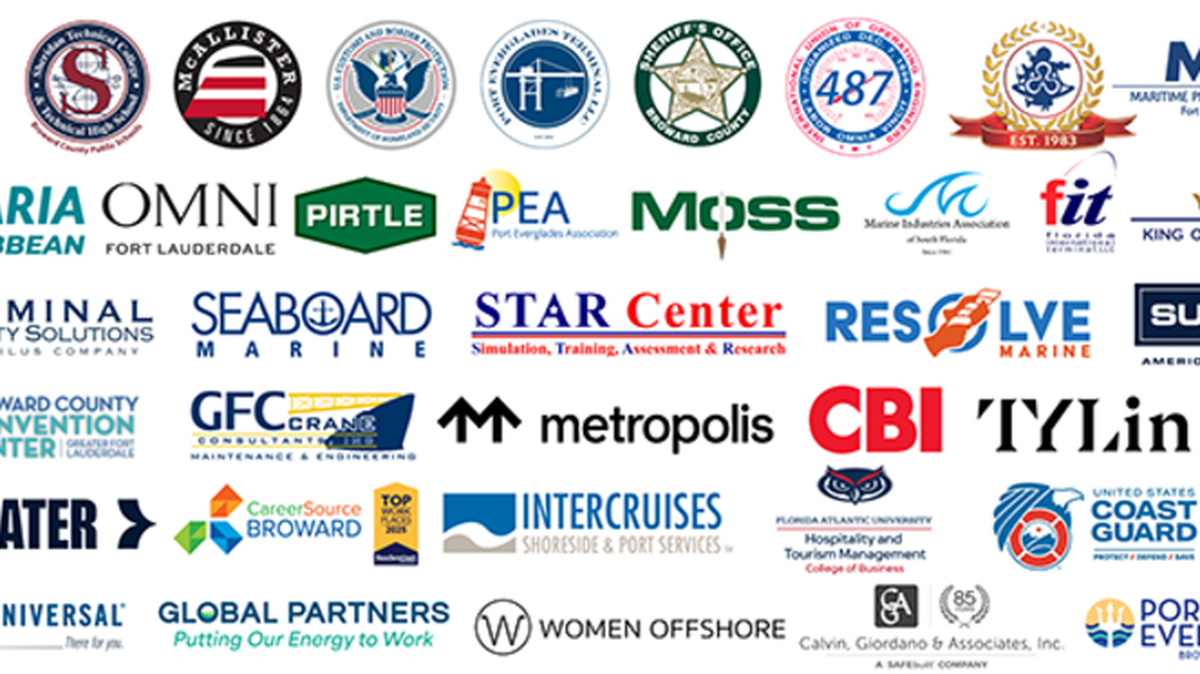 Here are some of the nearly 40 companies scheduled to take part in the Port Everglades Career Fair & Expo on Wednesday, May 27.