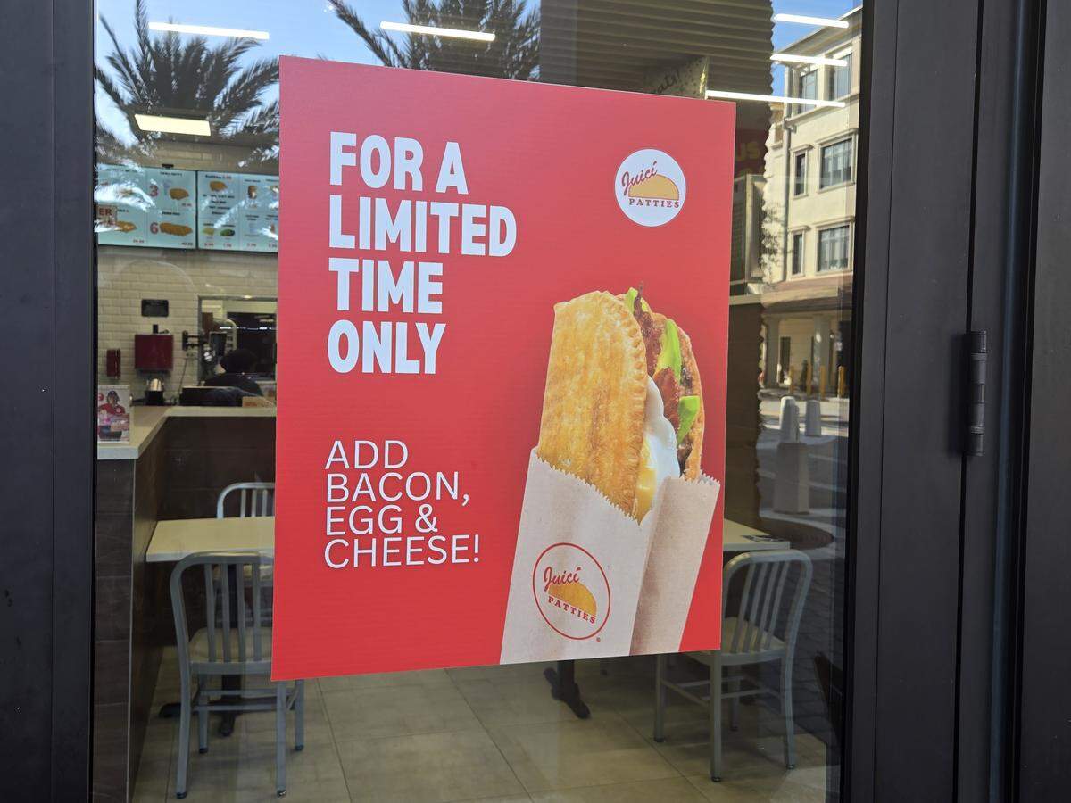 Juici Patties franchise owner Annette Kidd said some were skeptics of the bacon, egg and cheese patty at first.