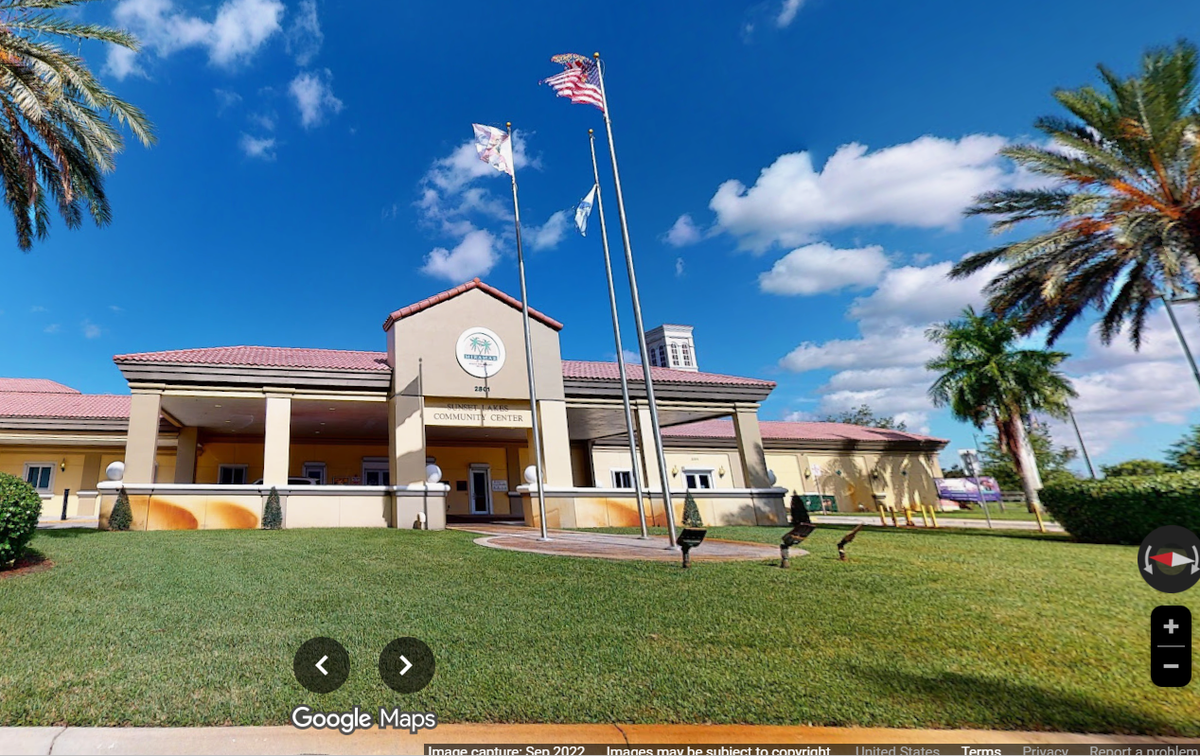 The Sunset Lakes Community Center is home to many senior activities.