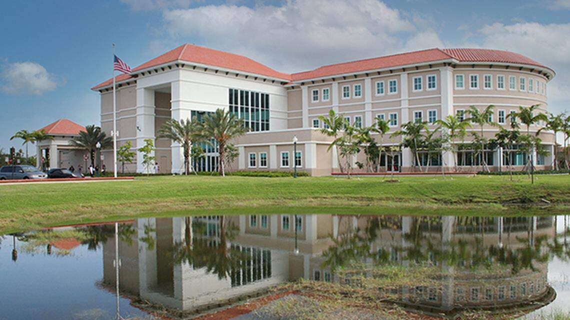The second floor of the Miramar Branch Library & Education Center could become city offices.